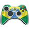 Brazil Flag Xbox 360 Wireless Controller Skin