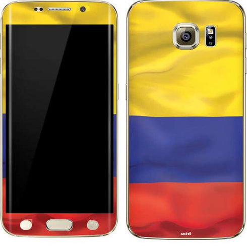 Colombia Flag Galaxy S7 Edge Skin