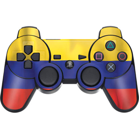 Colombia Flag PS3 Dual Shock wireless controller Skin