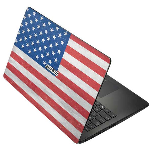 American Flag Distressed Asus X502CA 15.6 Skin