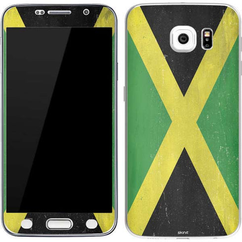 Jamaica Flag Distressed Galaxy S7 Skin