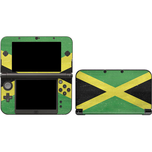 Jamaica Flag Distressed 3DS XL 2015 Skin