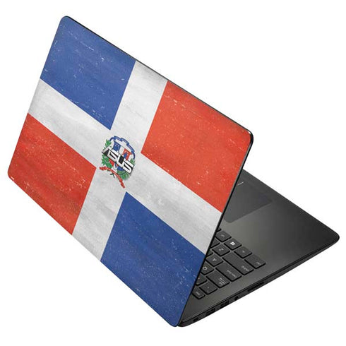 Dominican Republic Flag Distressed Asus X502CA 15.6 Skin