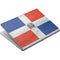 Dominican Republic Flag Distressed Surface Book Skin