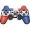 Dominican Republic Flag Distressed PS3 Dual Shock wireless controller Skin
