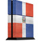 Dominican Republic Flag Distressed PS4 Console Skin