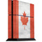 Canada Flag Distressed PS4 Console Skin