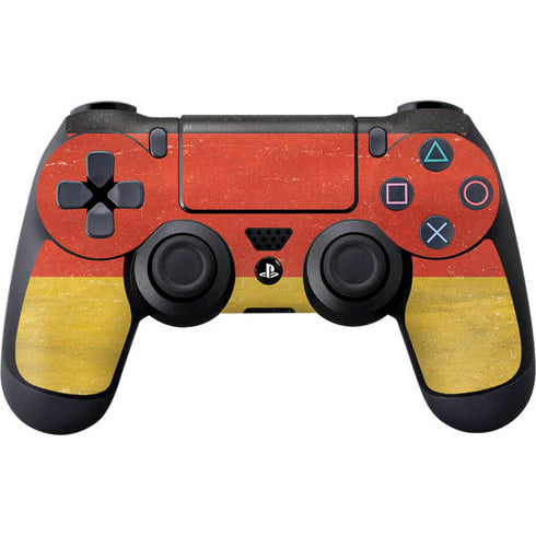 German Flag Distressed PS4 Controller Skin