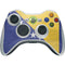 Bosnia and Herzegovina Flag Distressed Xbox 360 Wireless Controller Skin