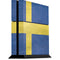 Sweden Flag Distressed PS4 Console Skin
