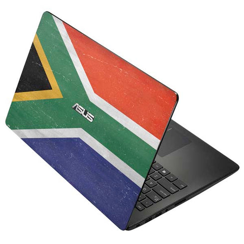 South Africa Flag Distressed Asus X502CA 15.6 Skin
