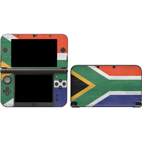 South Africa Flag Distressed 3DS XL 2015 Skin