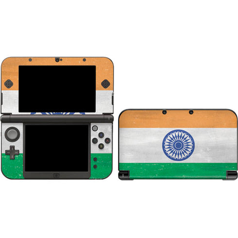 India Flag Distressed 3DS XL 2015 Skin
