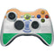 India Flag Distressed Xbox 360 Wireless Controller Skin
