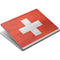Switzerland Flag Distressed Surface Book Skin