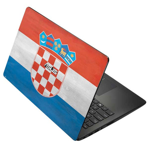 Croatia Flag Distressed Asus X502CA 15.6 Skin