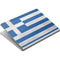 Greece Flag Distressed Surface Book Skin