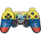 Ecuador Flag Distressed PS3 Dual Shock wireless controller Skin