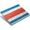 Costa Rican Flag Distressed Surface Book Skin
