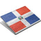 Dominican Republic Flag Faded Surface Book Skin
