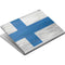 Finland Flag Distressed Surface Book Skin