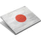 Japanese Flag Distressed Surface Book Skin