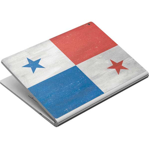 Panama Flag Distressed Surface Book Skin