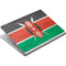 Kenya Flag Distressed Surface Book Skin
