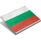 Bulgarian Flag Distressed Surface Book Skin