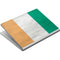 Ivory Coast Flag Distressed Surface Book Skin