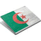 Algeria Flag Distressed Surface Book Skin