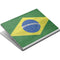 Brazil Flag Distressed Surface Book Skin