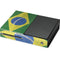 Brazil Flag Distressed Xbox One Console Skin