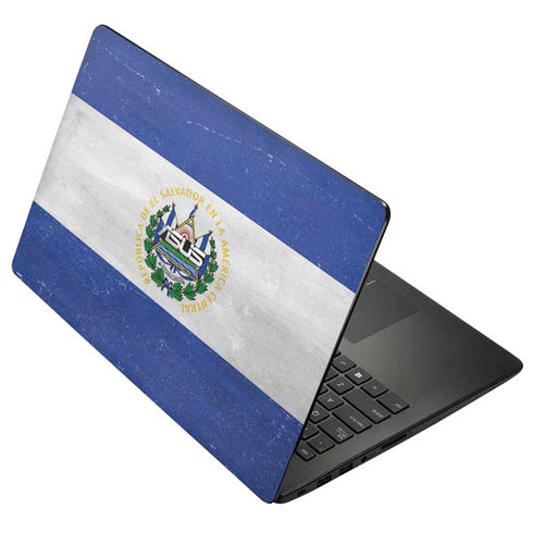 El Salvador Flag Distressed Asus X502CA 15.6 Skin