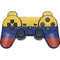 Colombia Flag Distressed PS3 Dual Shock wireless controller Skin