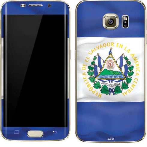 El Salvador Flag Galaxy S7 Edge Skin