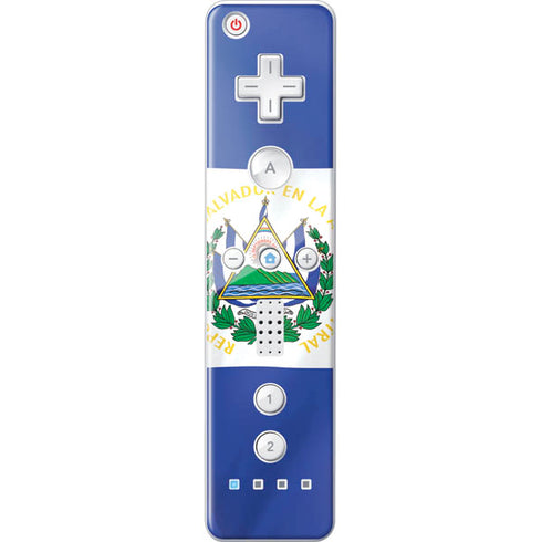 El Salvador Flag Wii Remote Controller Skin