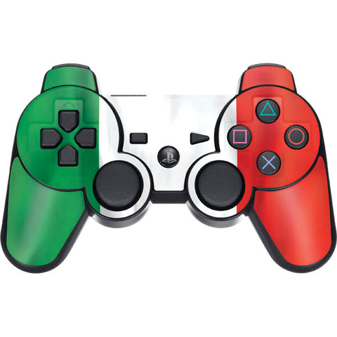 Italy Flag PS3 Dual Shock wireless controller Skin
