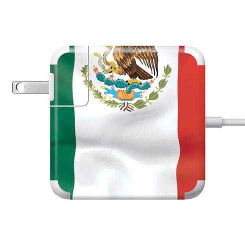 Mexico Flag 85W Power Adapter (15 and 17 inch MacBook Pro Charger) Skin
