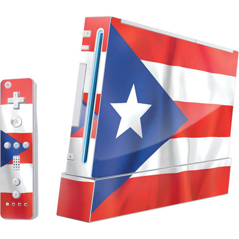 Puerto Rico Flag Wii (Includes 1 Controller) Skin