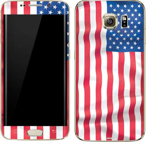 USA Flag American Flag Galaxy S7 Edge Skin