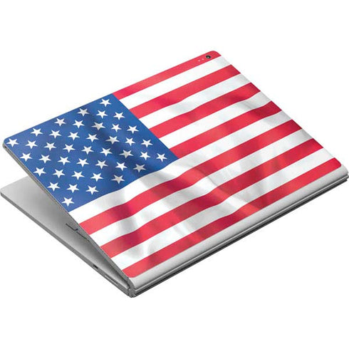 USA Flag American Flag Surface Book Skin