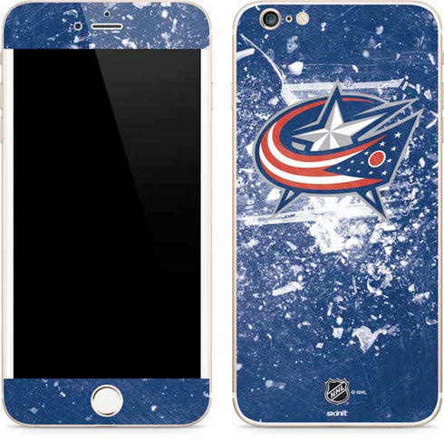 NHL Columbus Blue Jackets Frozen iPhone 6/6s Plus Skin