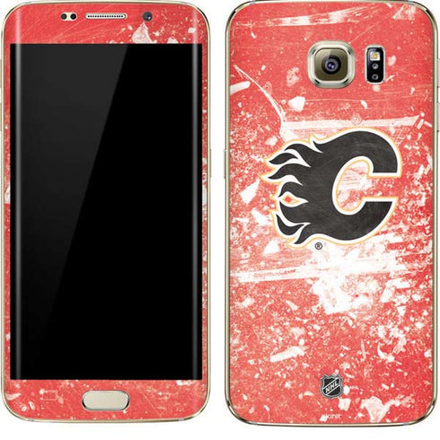 NHL Calgary Flames Frozen Galaxy S7 Edge Skin