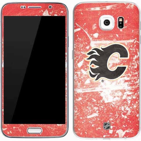 NHL Calgary Flames Frozen Galaxy S7 Skin