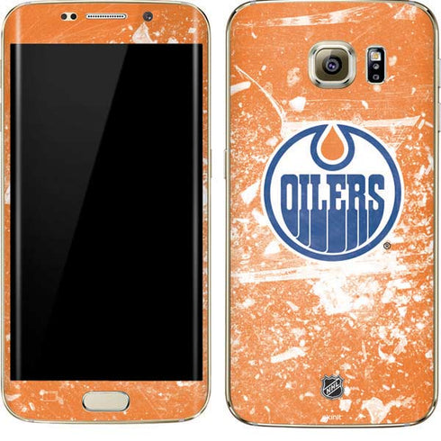 NHL Edmonton Oilers Frozen Galaxy S7 Edge Skin
