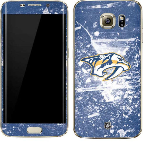 NHL Nashville Predators Frozen Galaxy S7 Edge Skin