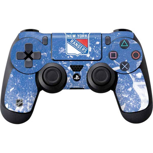 NHL New York Rangers Frozen PS4 Controller Skin