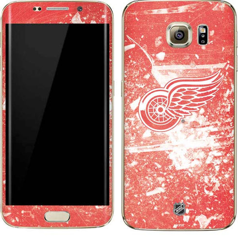 NHL Detroit Red Wings Frozen Galaxy S7 Edge Skin