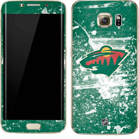 NHL Minnesota Wild Frozen Galaxy S7 Edge Skin